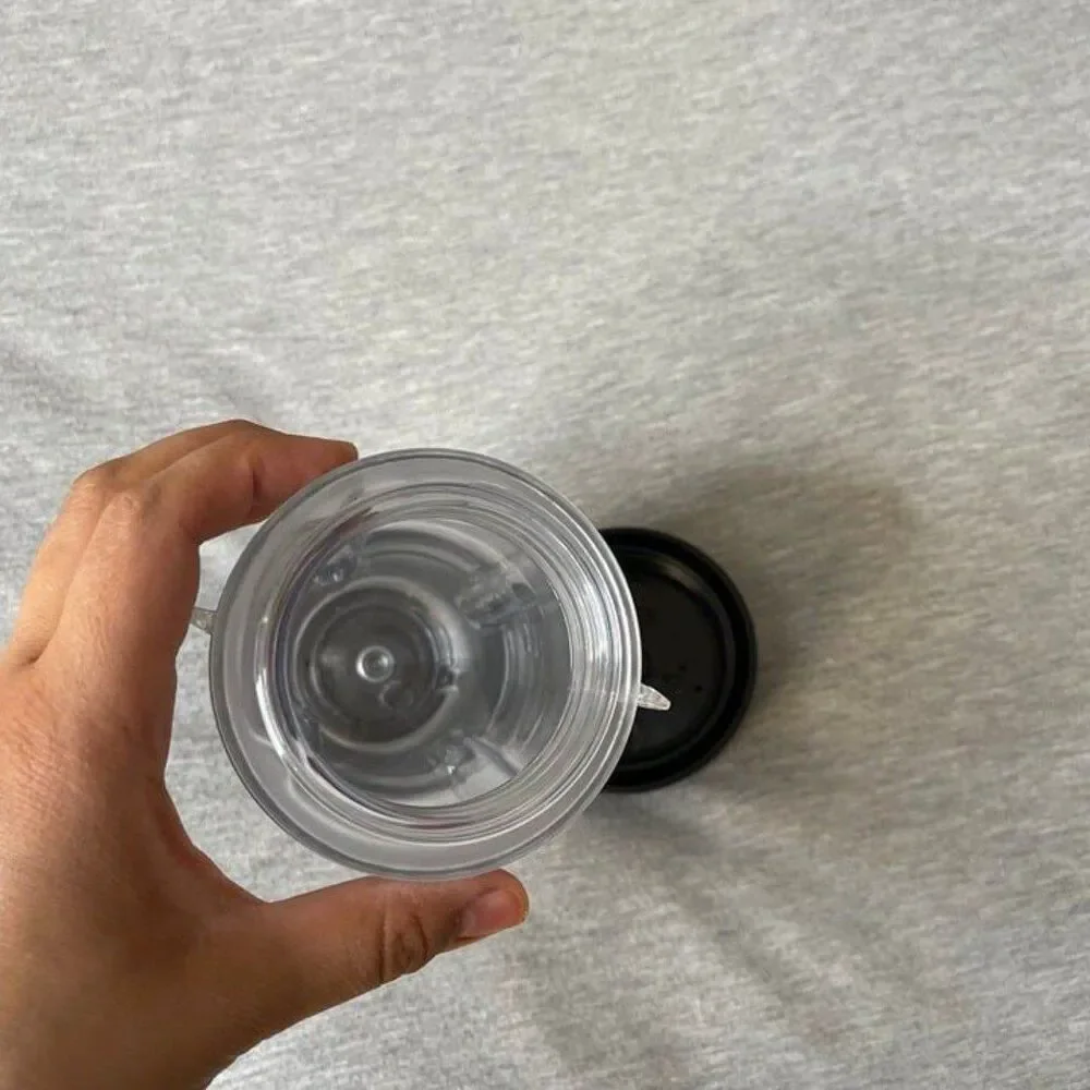 Oyster Clear Replacement Travel Smoothie Cup with Lid